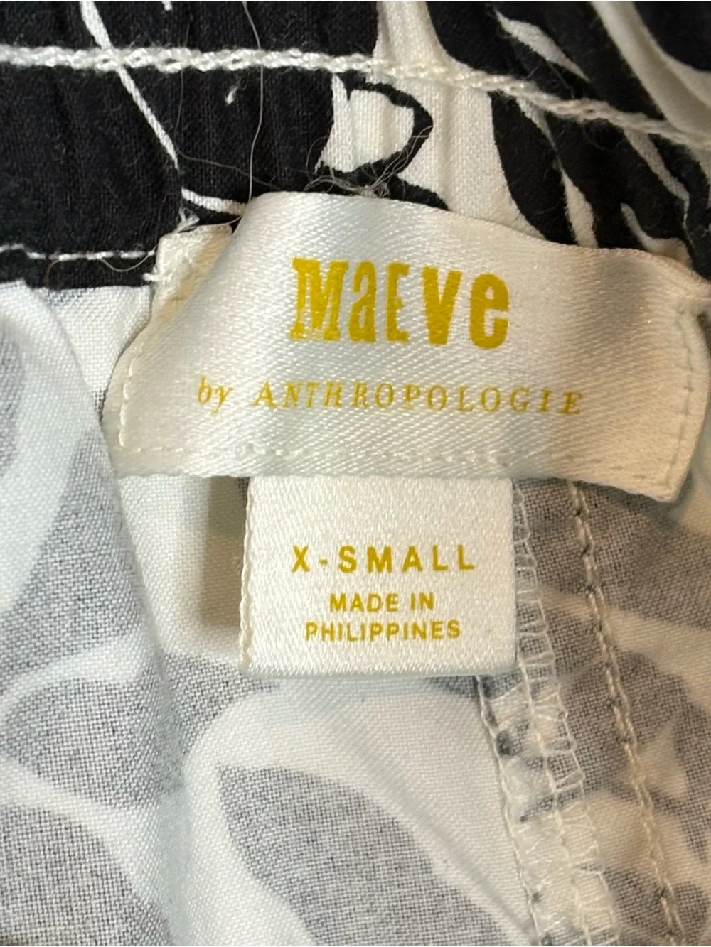 Anthropologie Maeve Tenley Jaguar Jogger Pull On Pants | XS